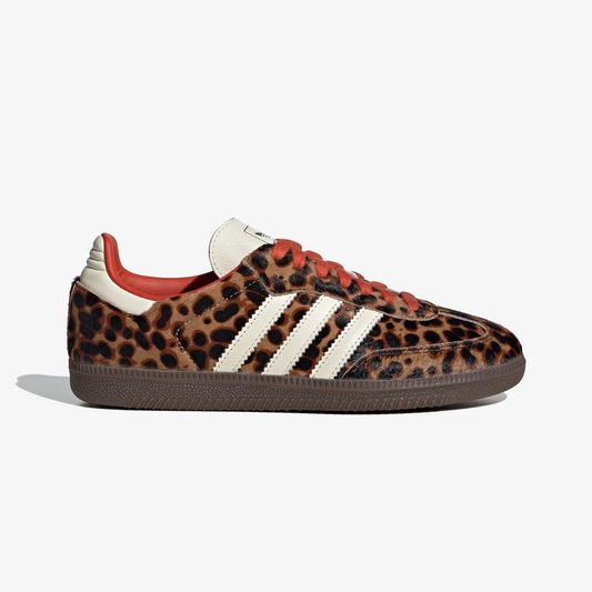 ADIDAS ORIGINALS | SAMBA OG { BROWN / PRELOVED RED / CREAM WHITE