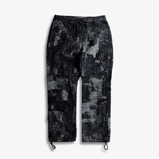 FDMTL | JACQUARD BORO PANTS { BLUE GREY