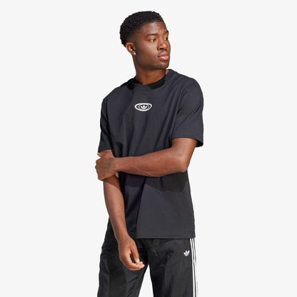 Adidas Originals | REKIVE GRAPHIC TEE  { BLACK