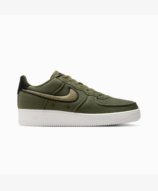 NIKE | AIR FORCE 1 LOW CANVAS { ARMY OLIVE/MATTE OLIVE-PHANTOM-BLACK