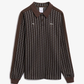 PUMA | x JJJJOUND T7 LONGSLEEVE POLO { CHOCOLATE