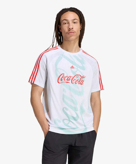 ADIDAS ORIGINALS | X COCA-COLA TEAMGEIST 26 JERSEY { WHITE