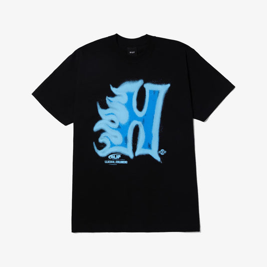 HEAT WAVE T-SHIRT 'BLACK'