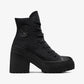 Converse | CHUCK 70 DE LUXE HEEL { BLACK/BLACK