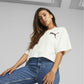 Puma | SWAROVSKI CRYSTALS TEE  { WHITE