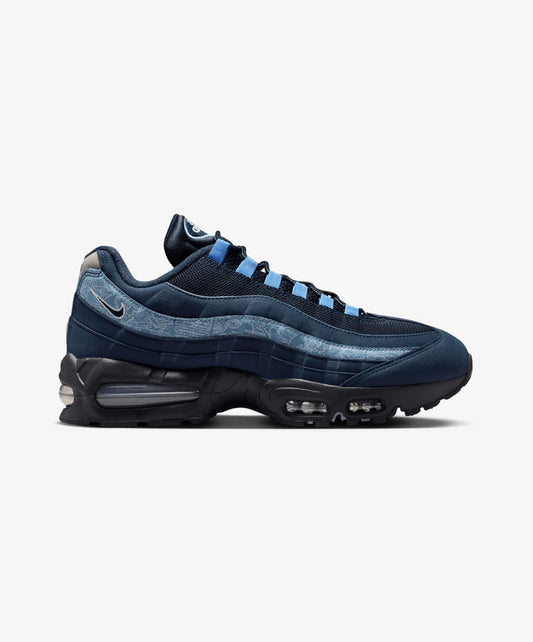 Nike | AIR MAX 95 BIG BUBBLE SE { MULTI-COLOR/OBSIDIAN-WORK BLUE-WHITE