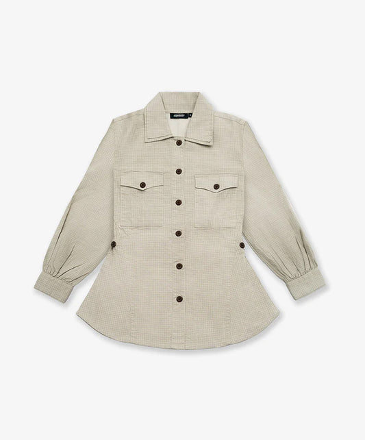 SUPERKICKS | NOSTALGIC WOMEN'S SHIRT { BROWN/BROWN