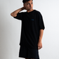 Superkicks | CORE RELAXED T-SHIRT { BLACK/BLUE