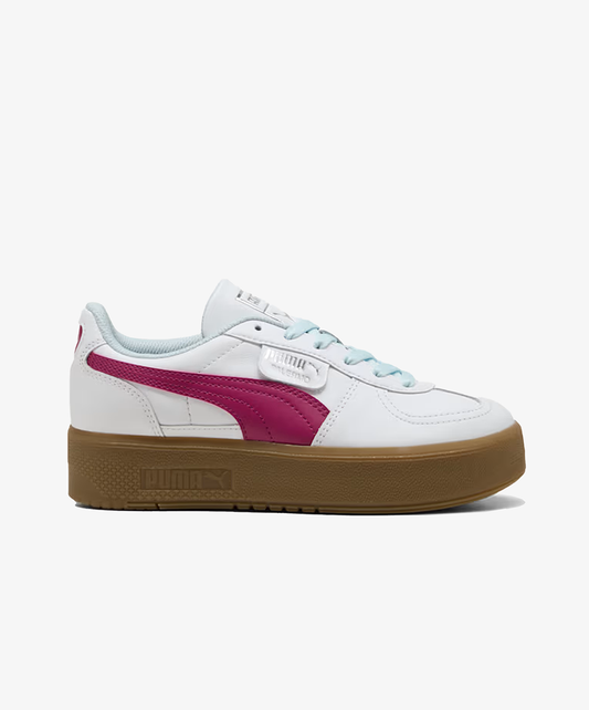 PUMA | PALERMO ELEVATA LEATHER { WHITE/BERRY