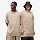 Y-3 | BOXY SHORT SLEEVE TEE { CLAY BROWN