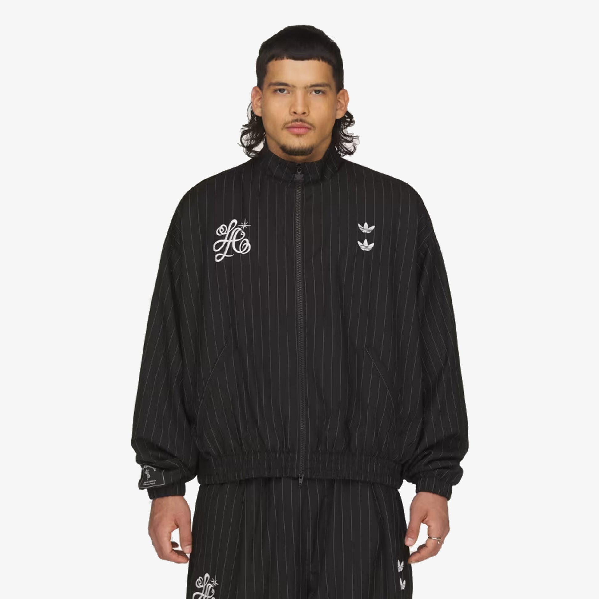 ADIDAS ORIGINALS | x CHAVARRIA PINSTRIPE TRACK JACKET { BLACK/WHITE – Cheap  Kabalegafoundation Jordan outlet