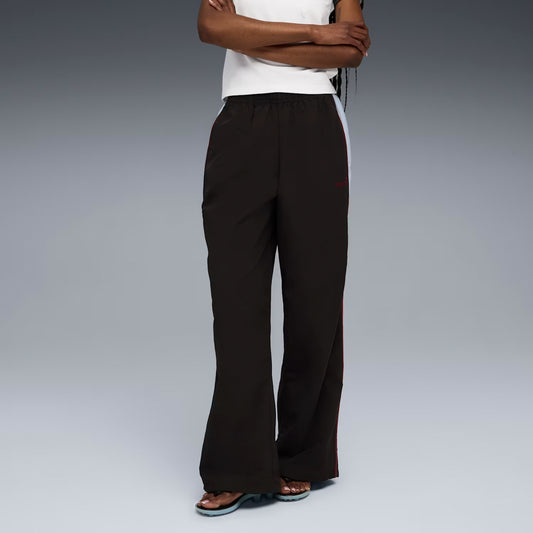 Puma | x PIPING TRACK PANTS { BLACK