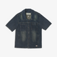 SUPERKICKS | DENIM OVERSHIRT { BLUE