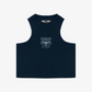SUPERKICKS | CROP TOP { NAVY BLUE