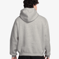 JORDAN | BROOKLYN FLEECE { GREY HEATHER/WHITE