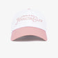 SPORTY & RICH | RIZZOLI EMBROIDERED HAT { WHITE/BALLET