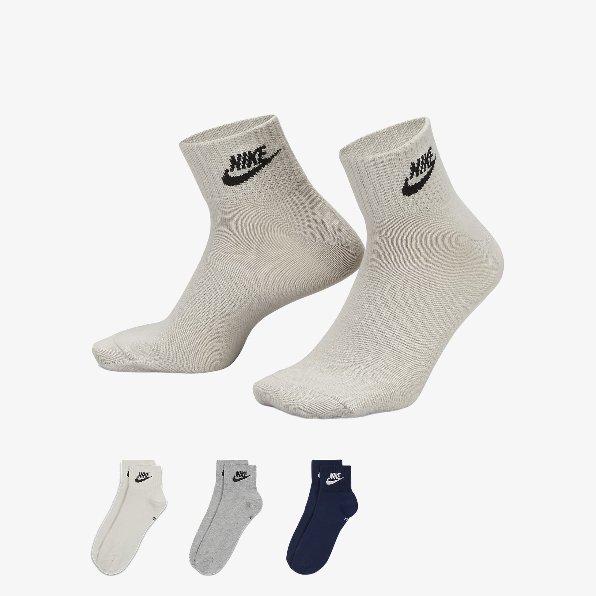 Nike EVERYDAY ESSENTIAL ANKLE SOCKS (3 PAIRS) – Superkicks