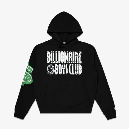 Billionaire Boys Club | BB STRAIGHT FONT HOODIE  { BLACK