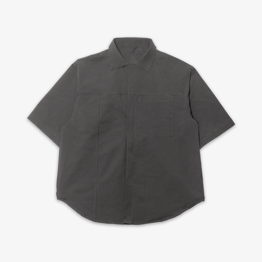 SUPERKICKS | CORE BOXY SHIRT { CHARCOAL