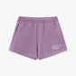 SPORTY & RICH | HEALTH INITIATIVE DISCO SHORT { SOFT LAVENDER/WHITE