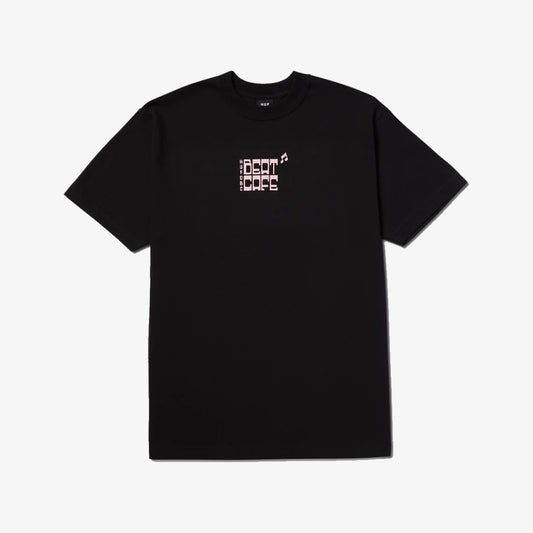 BEAT CAFE T-SHIRT 'BLACK'