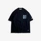 FDMTL | ORIGAMI TEE { NAVY