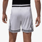 JORDAN | DRI-FIT MESH DIAMOND SHORTS { WHITE/BLACK/BLACK