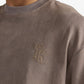 F A R A K | BASICS GREY BAGRU T-SHIRT { GREY