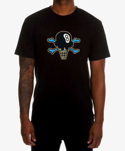 Icecream | 8 BALL S/S TEE { BLACK