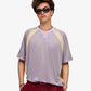 PUMA | x FENTY SHORT SLEEVE JERSEY { PALE PLUM