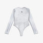 F A R A K | BASICS WOMEN BODYSUIT { WHITE
