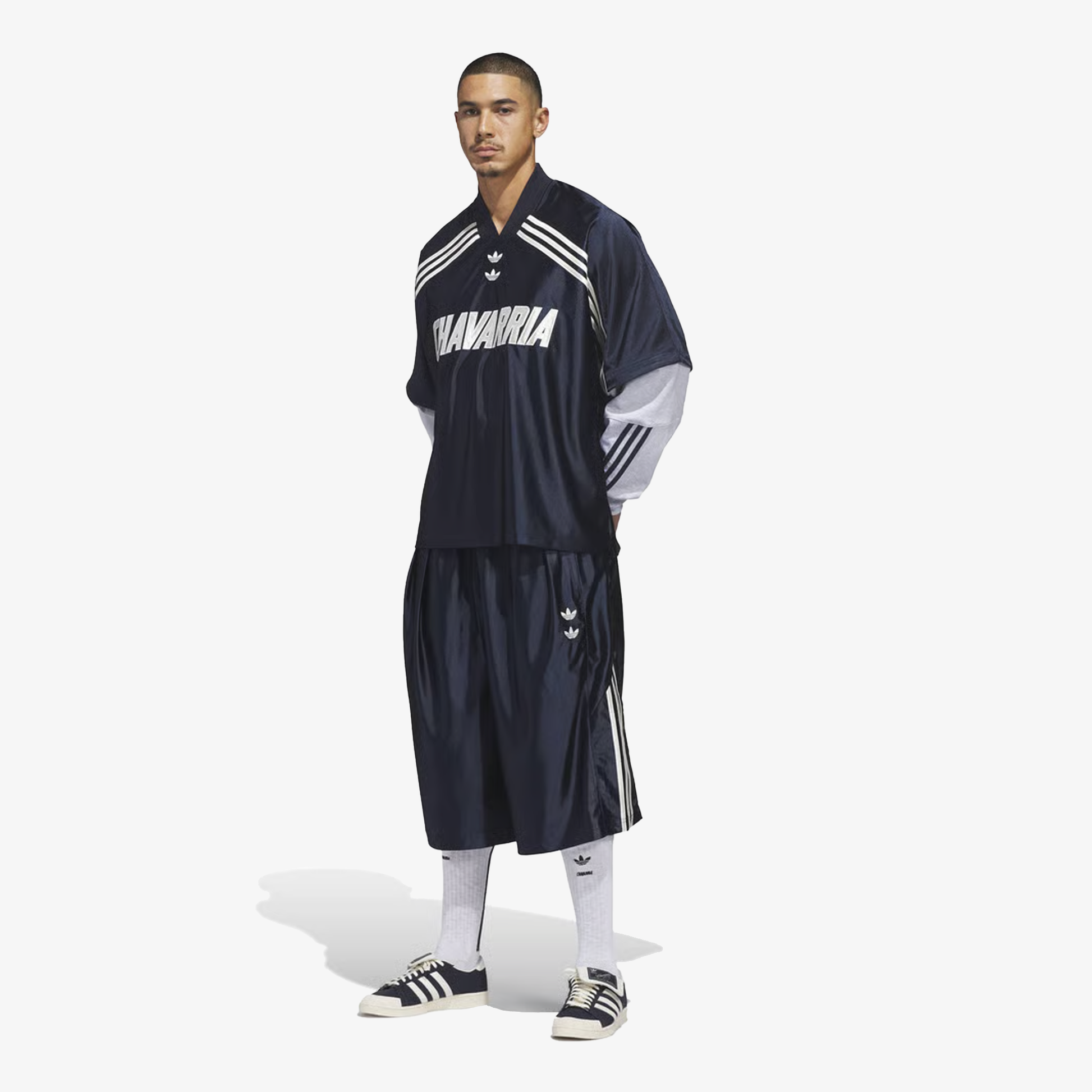 Adidas Originals | x CHAVARRIA DAZZLE SNAP SHORT { LEGEND INK Adidas Originals | x CHAVARRIA DAZZLE SNAP SHORT { LEGEND INK