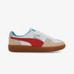 PUMA | PALERMO LEATHER { PUMA WHITE/FOR ALL TIME RED