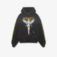 Represent | REBORN HOODIE  { AGED BLACK