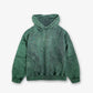 Superkicks | SIGNATURE WASHED HOODIE { DUSTY GREEN