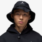 Jordan | APEX BUCKET HAT { BLACK/WHITE