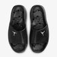 JORDAN | FRANCHISE SLIDE { BLACK/WHITE