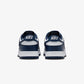 NIKE | DUNK LOW RETRO { WHITE/MIDNIGHT NAVY-WHITE