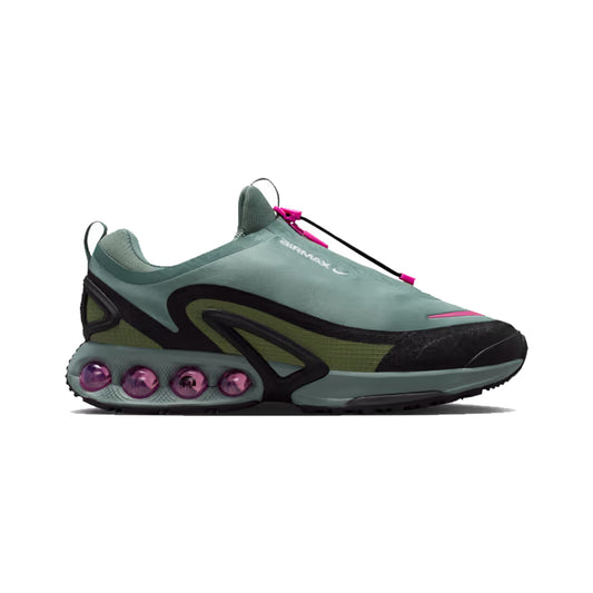 NIKE | AIR MAX DN ROAM { CLAY GREEN/SKY J LIGHT OLIVE/BLACK/FIRE PINK