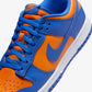NIKE | DUNK LOW RETRO { BRIGHT CERAMIC/TM ROYAL-UNIVERSITY RED