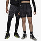 JORDAN | SPORT DRI-FIT PRINTED DIAMOND SHORTS { BLACK/DARK SHADOW/BLACK