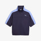 PUMA | T7 SHORT SLEEVE JACKET  { DEEP PLUM