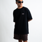 Superkicks | CORE RELAXED T-SHIRT { BLACK/WHITE