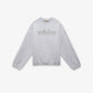 ADIDAS | FEAR OF GOD ATHLETICS HEATHER FLEECE CREWNECK { LIGHT GREY