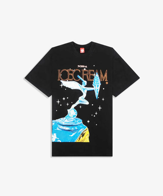 Icecream | HOOD SS KNIT { STRETCH LIMO