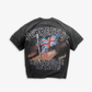 REPRESENT | REPRESENT x IRON MAIDEN STEED T-SHIRT { STAINED BLACK