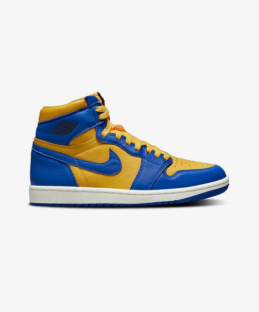 Jordan | AIR JORDAN 1 RETRO HIGH OG  { VARSITY MAIZE/GAME ROYAL-SAIL