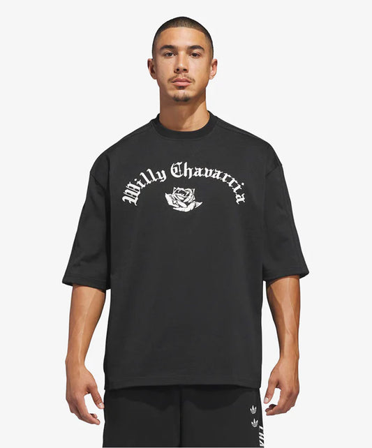 ADIDAS ORIGINALS | WILLY CHAVARRIA SIGNATURE LOGO T-SHIRT { BLACK