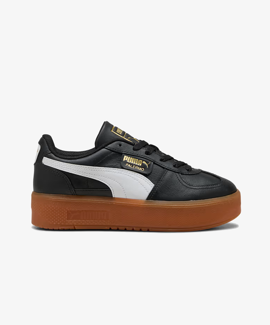 PUMA | PALERMO ELEVATA LEATHER { BLACK-GUM