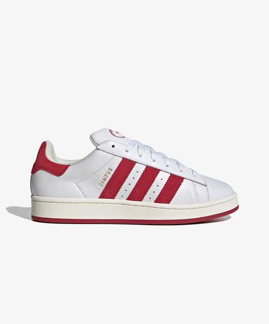 Adidas Originals | CAMPUS OSS { CLOUD WHITE/TEAM RED/OFF WHITE